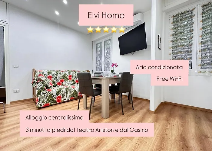 Appartamento - Affittasi Elvi Home, Con Aria Condizionata Centralissimo A Pochissima Distanza Da Ariston, Casinò E Dal Mare Sanremo